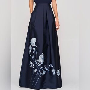 Kay Unger ball gown skirt